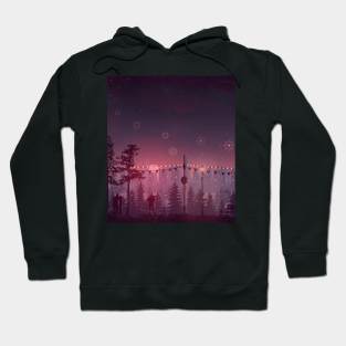 Christmas art / New Year Party Hoodie